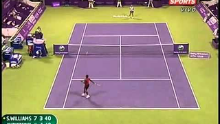 Once Upon A Time, Serena And That Same Chair Umpire Laughed Off Her Hindrance And They Replayed The Point